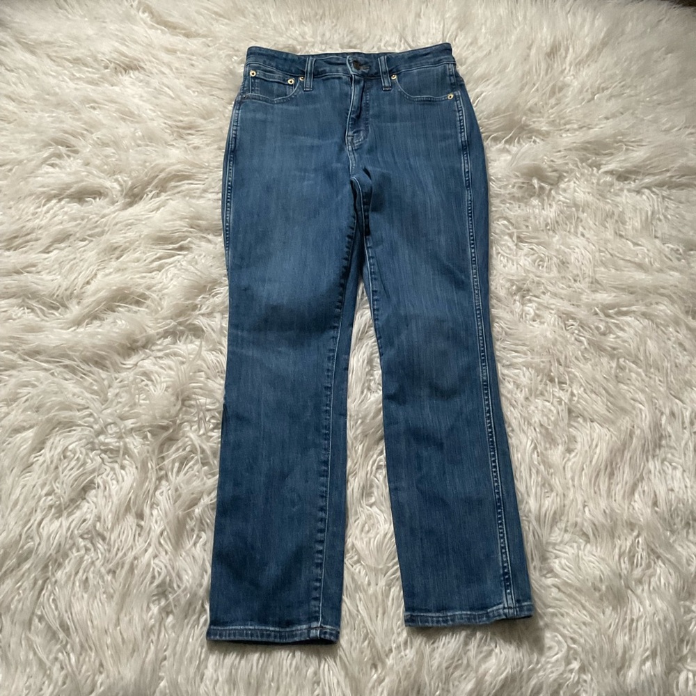 J Crew‎ Curvy Vintage Straight Jean In Wakeman Wash - Picture 2 of 5